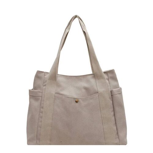 Large capacity ins fashion casual solid color portable shoul