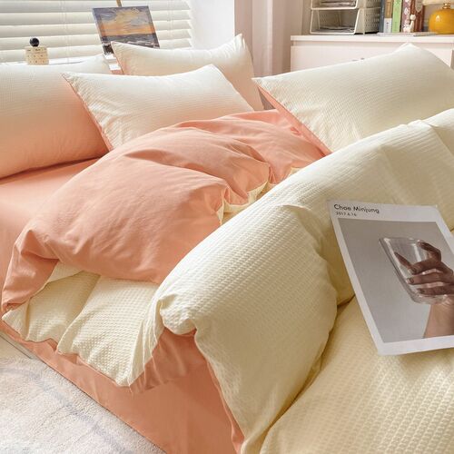 Four-piece Bed Sheet Quilt ver Student Dormitory Three-piece