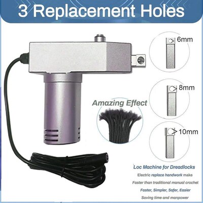 Dreadlock Maker, Electric Dreadlock Crochet Braids Hair Maki