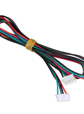 3DSWAY 3D Printer Parts 4pcs/lot 1M/2M two-phase XH2.54 4pin