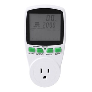Easy to Read Electricity Usage Meter Household Kilowatt Wat