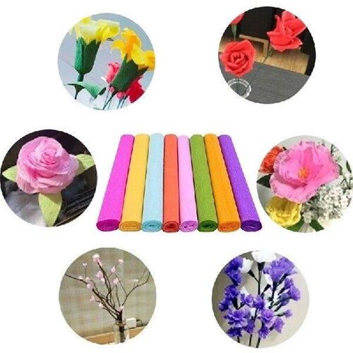 250*50cm/Roll DIY Flower Wrapping Packing Crepe Papers