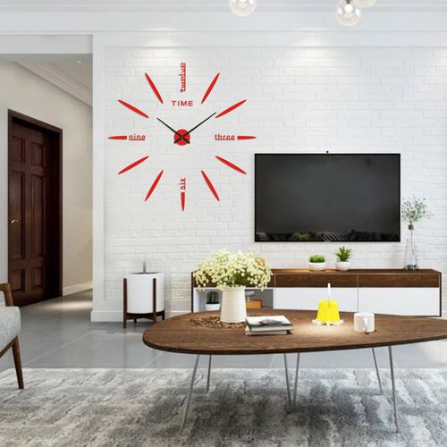 3D Luminous Wall Clock ers DIY Digital Clock Reloj De Pared