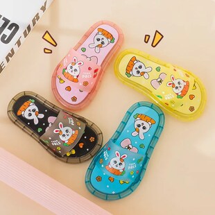 Slippers Girls Boys Shoes Animals Prints Cartoon Childrens