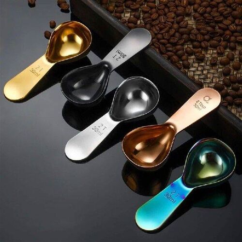 30ml 15ml Metal Measuring Spoon Multifunction Coffee Scoop