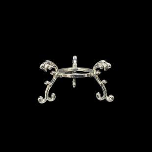 厂家实用圆形展示架底座家居展厅办公室装饰品金属底托摆件