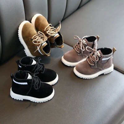 Children Casual Shoes Autumn Winter Snow Boots Boys Shoes Fa