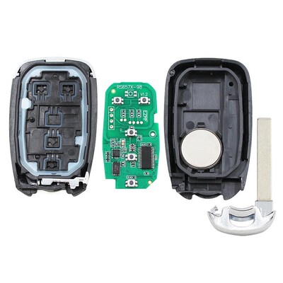 Smart 4/5 Button Remote Key Fob 433MHz with ID46 Chip for Ch