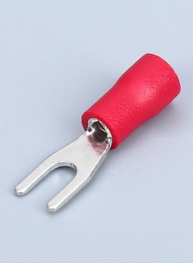 KT凯士通SV1.-3叉形预绝缘端头SV1.-/5//8紫铜冷压接线端子