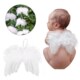 Newborn Photography Props Feather Angel Kids Chic Wings Wing