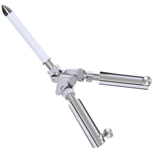 金象全金属万向炮台座钓箱钓椅通用多功能头架杆炮台支架