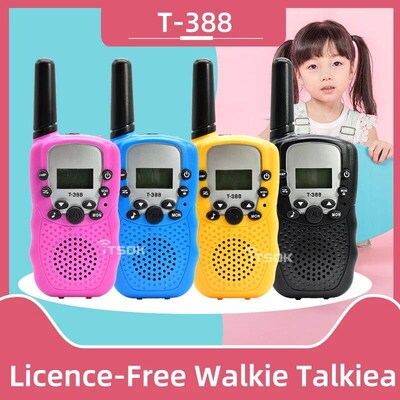 Itsok T388 Long Range walkie talkie  for Kids FRS  Free Lici