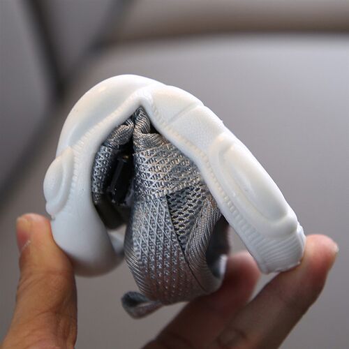 Summer Toddler Sandals Baby Girl Shoes Solid Color Net Cloth