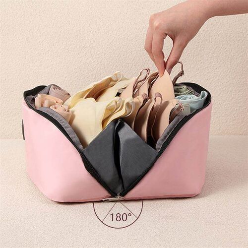 Travel Bra Organizer, Korean Style Fabric Womens Underwear