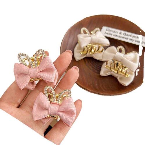 Childrens Cute Three-dimensional Rabbit Ear Bow Hairpin Lit