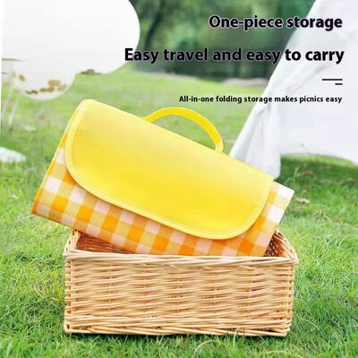 Foldable Picnic Mat Portable Sand Beach Mats Non Woven Fabri