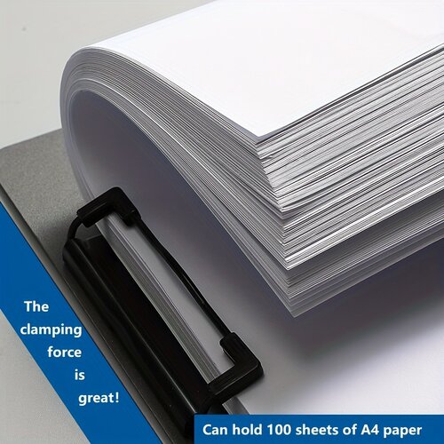1pc A4 File Folders, Documents Organizer, Clipboard With Cov