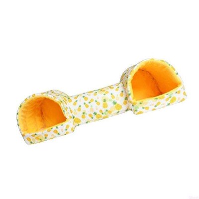 Hamster Bed Toy Guinea Pigs Toy Hamster Rodents Tunnel Soft