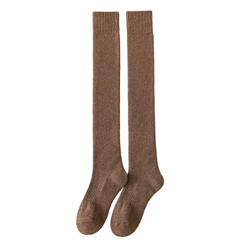 Thick Warm Knee Socks Ladies Terry Thick Socks Korean Women