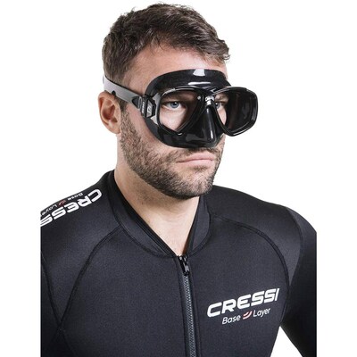 Cressi Perla Snorkeling Set - Adult Diving Mask with Dry Sno