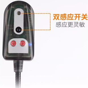 钓鱼灯感应上饵灯夜钓灯饵料盘灯拉饵灯LED充电饵灯垂钓渔具装备