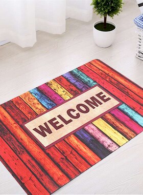 Non slip mat Doorway carpet rubber floor mat bathroom absorb