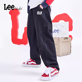 Lee 休闲裤 kids牛仔裤 时尚 商场同款 男女同款 春秋新款 直筒耐磨长裤