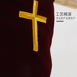 绒布XTL奉献袋小刺绣十字大中客号美韩版版新加坡版可咨询服