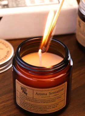 Fragrant Scented Candle glass Jar candles Gifts Fragrance