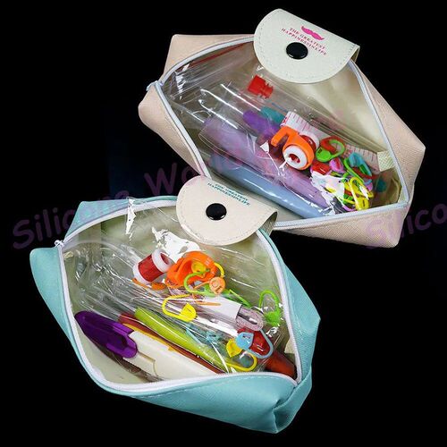 Silicone World 45/37PCS Crochet Set DIY Hand Held Knitting T