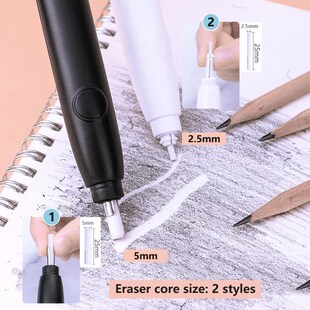 Eraser Pencil Mechanical Electric Cute Kneaded Drawing Deli
