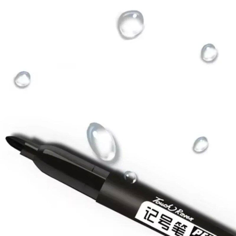 9 Pcs/Set Permanent Marker Pen Fine Point Waterproof Ink Thi图片