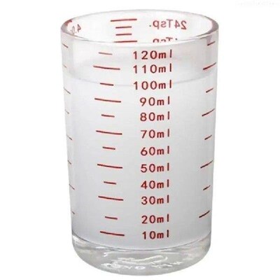 Glass Measuring Cup Kitchen Baking Tool Heat Resistant