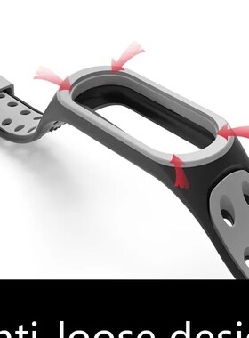 For Mi Band 5/6 Two Color Silicone Strap Mi Band Replacement