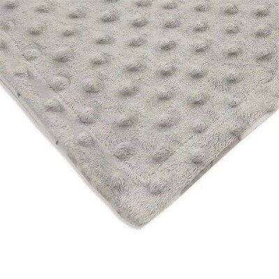 Kids Blanket Warm Lightweight Blanket With Dotted Backing