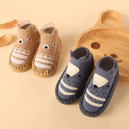 Baby Socks Shoes Infant Color Matching Cute Kids Boys Shoes