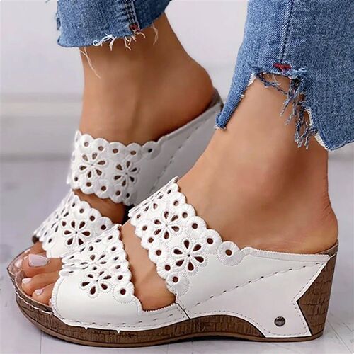 Summer Outdoor Women Breathable Beach Sandals Women Solid