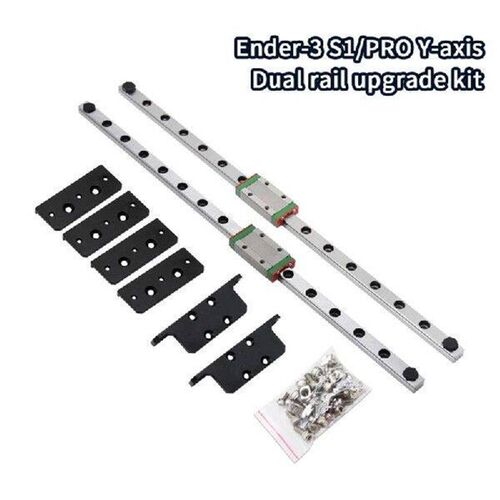 Dual Y Axis Linear Guide Upgraded Kit Double Guide Rails