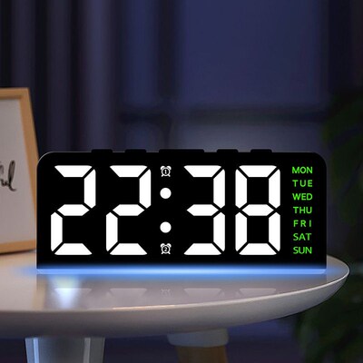 Desk clock multi-functional digital alarm clock
