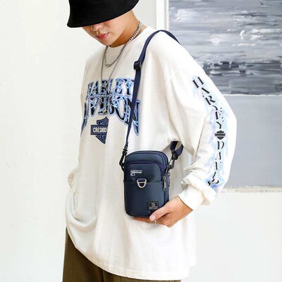 New Shoulder Mens Crossbody Bag Oxford Cloth Mini Bag Casua