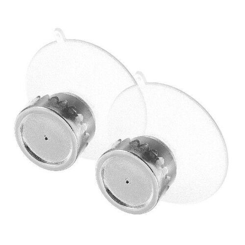 2 Sets Magnetic Soap Box Suckers Wall Mounted Rack Holders