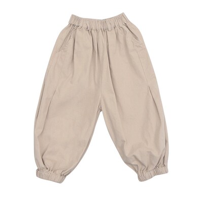 Childrens Casual Long Pants Girls Loose Bloomers Boys New