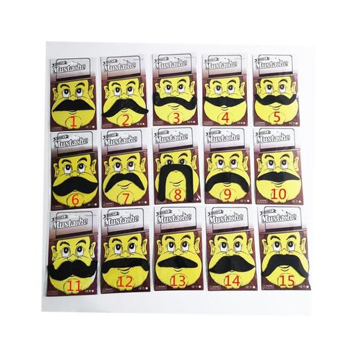 Halloween costume Fake beard party mustache moustache 假胡子