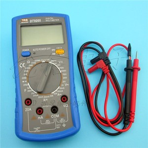 优信电子配件 数字表 数字表DT9205 多功能 全保护防烧