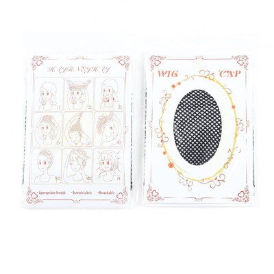 Invisible Hairnet Cap with High Elasticity to Fix COS WigInv