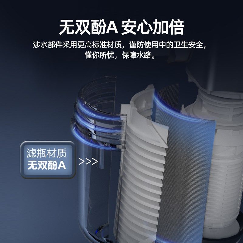 安吉尔全屋前置电动反冲洗自来水净水器家用中央净水机