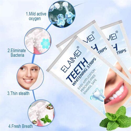 Teeth Whitening Strip 28 White Strips Teeth Whitening 牙贴