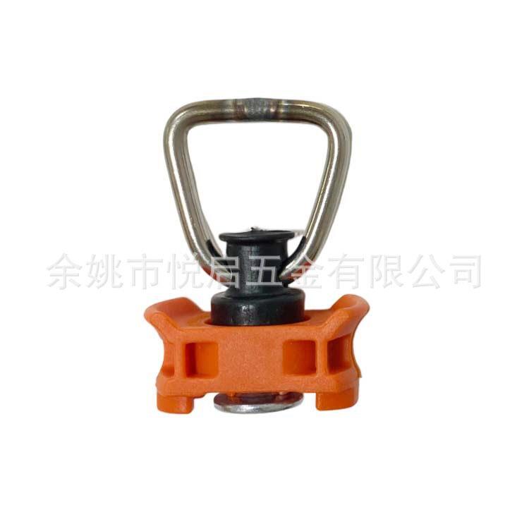 Single Stud Fitting 房车铝轨道锁扣固定搭扣不锈钢环梯形