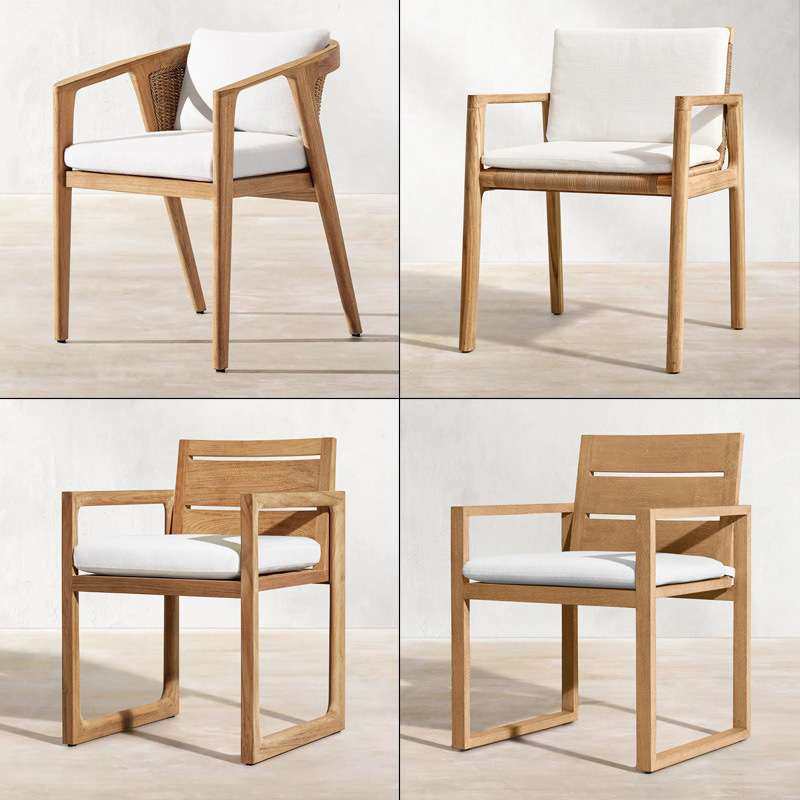 户外柚木椅子单人餐椅别墅庭院名宿酒店露天防水防晒防腐休闲家具,3C数码配件,其它配件,淘宝优惠券,粉丝福利购,淘宝优惠卷