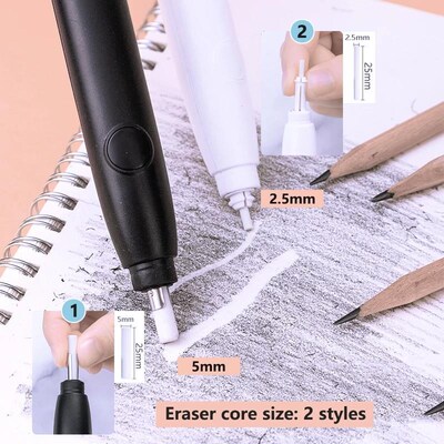 Deli Mechanical Pencil Eraser Drawing Cute Kneaded Electric